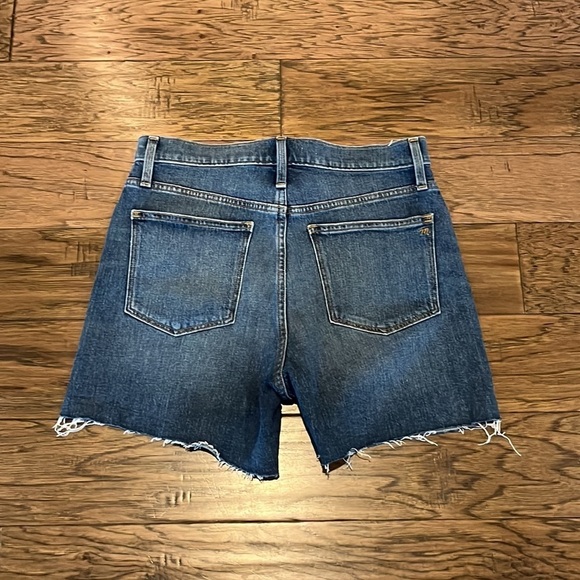 Madewell High Rise Denim Shorts Size 28 - Picture 2 of 16